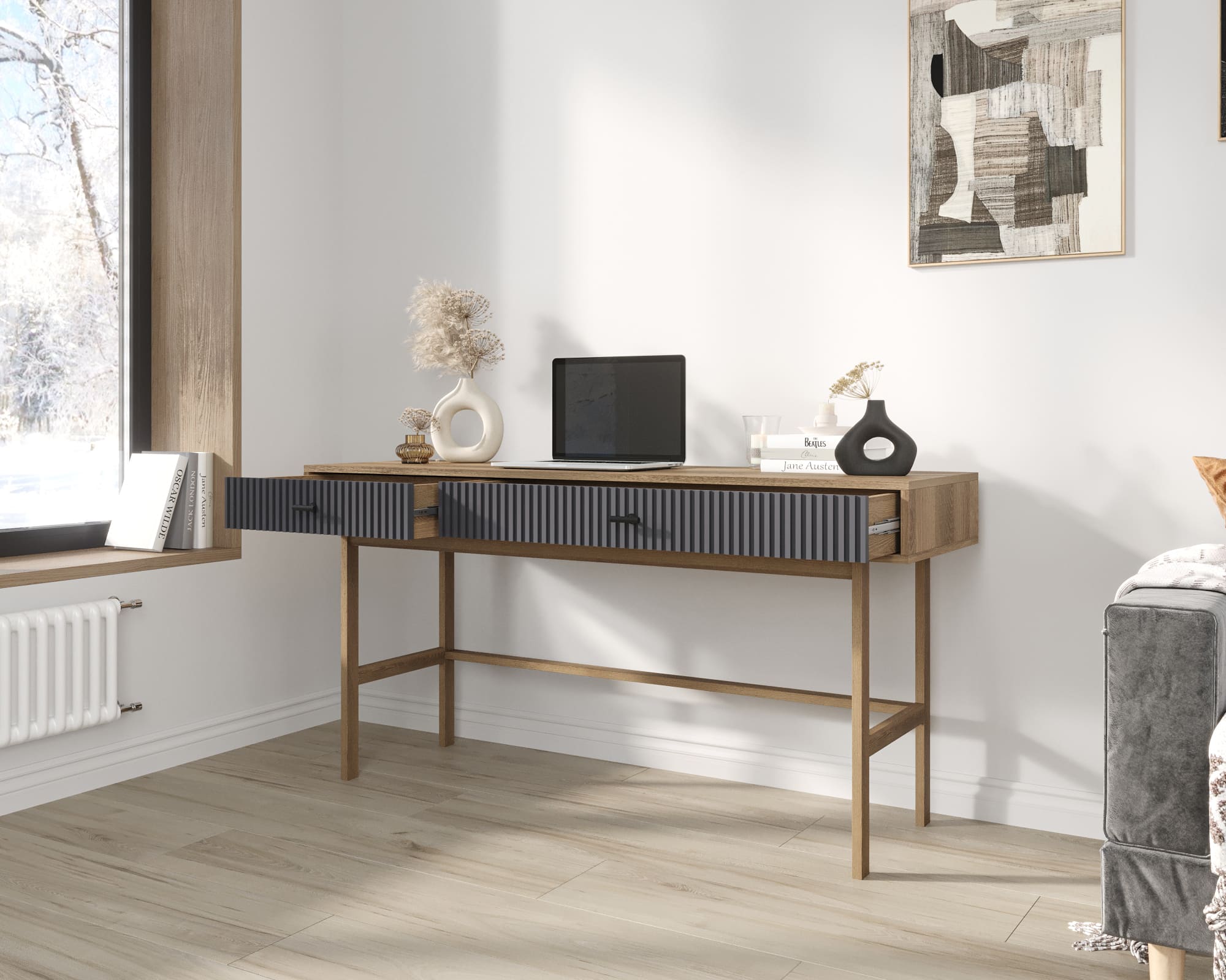 купить Консоль с двумя ящиками "Emerson" арт EM22/7024/L