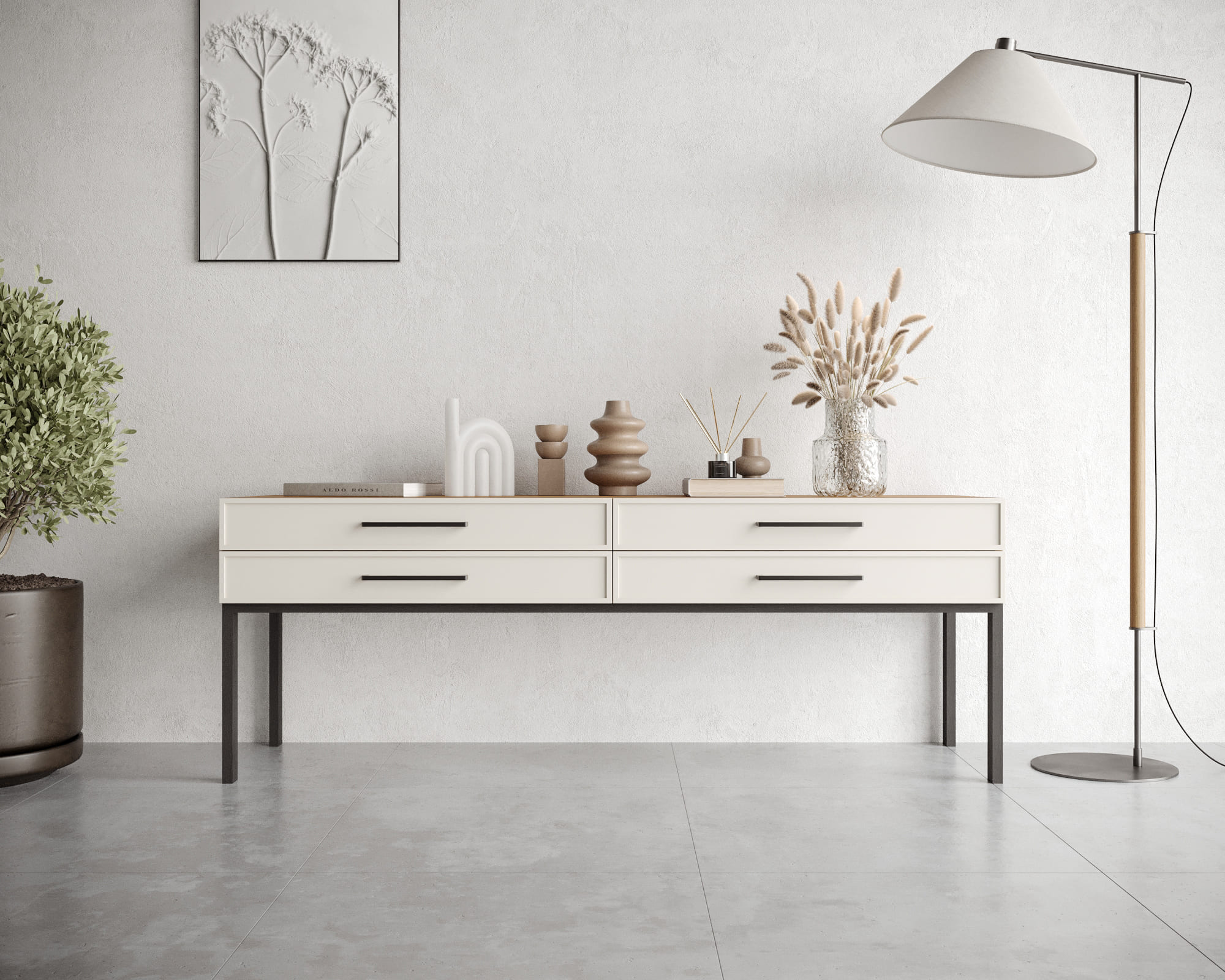 Консоль с четыремя ящиками "Nicole" арт NEM23 в интернет-магазине в Москве Консоль с четыремя ящиками "Nicole" арт NEM23 в интернет-магазине