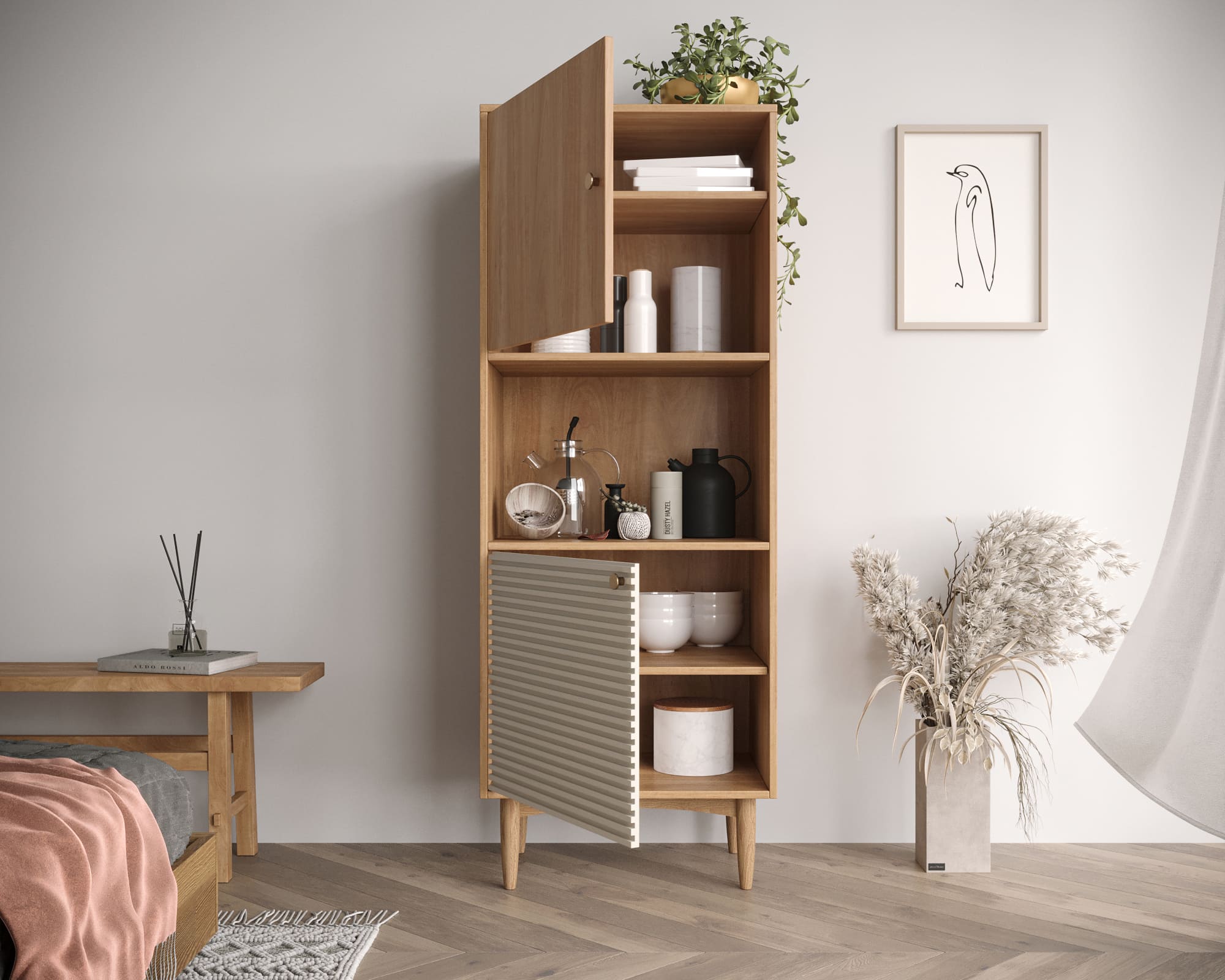 купить Буфет узкий Bubble Solid арт BBL07S в Москве купить Буфет узкий Bubble Solid арт BBL07S