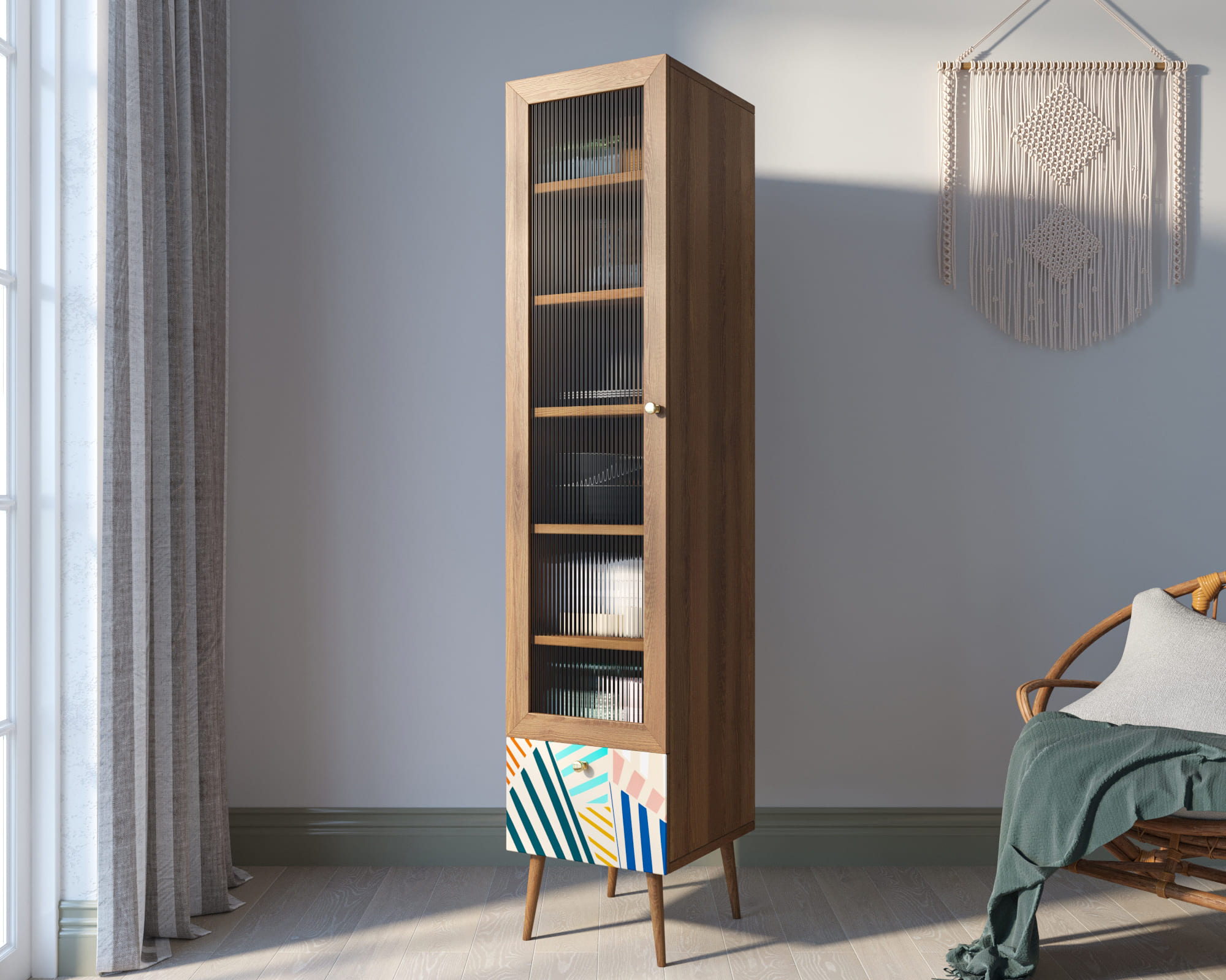 заказать Буфет "Berber" одностворчатый с ящиком принт 42 арт BB48/Print_42 в Москве заказать Буфет "Berber" одностворчатый с ящиком принт 42 арт BB48/Print_42