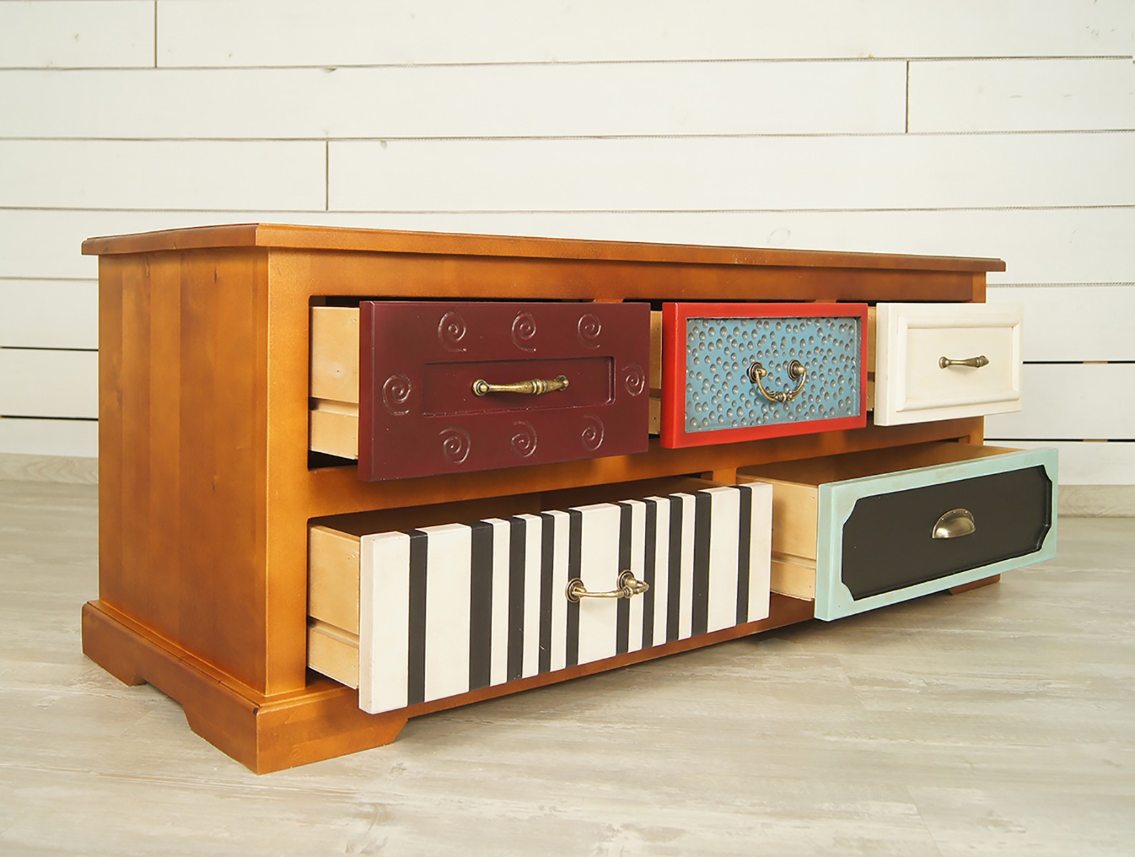 заказать Комод «Gouache Birch» горизонтальный арт M10526ETG/1