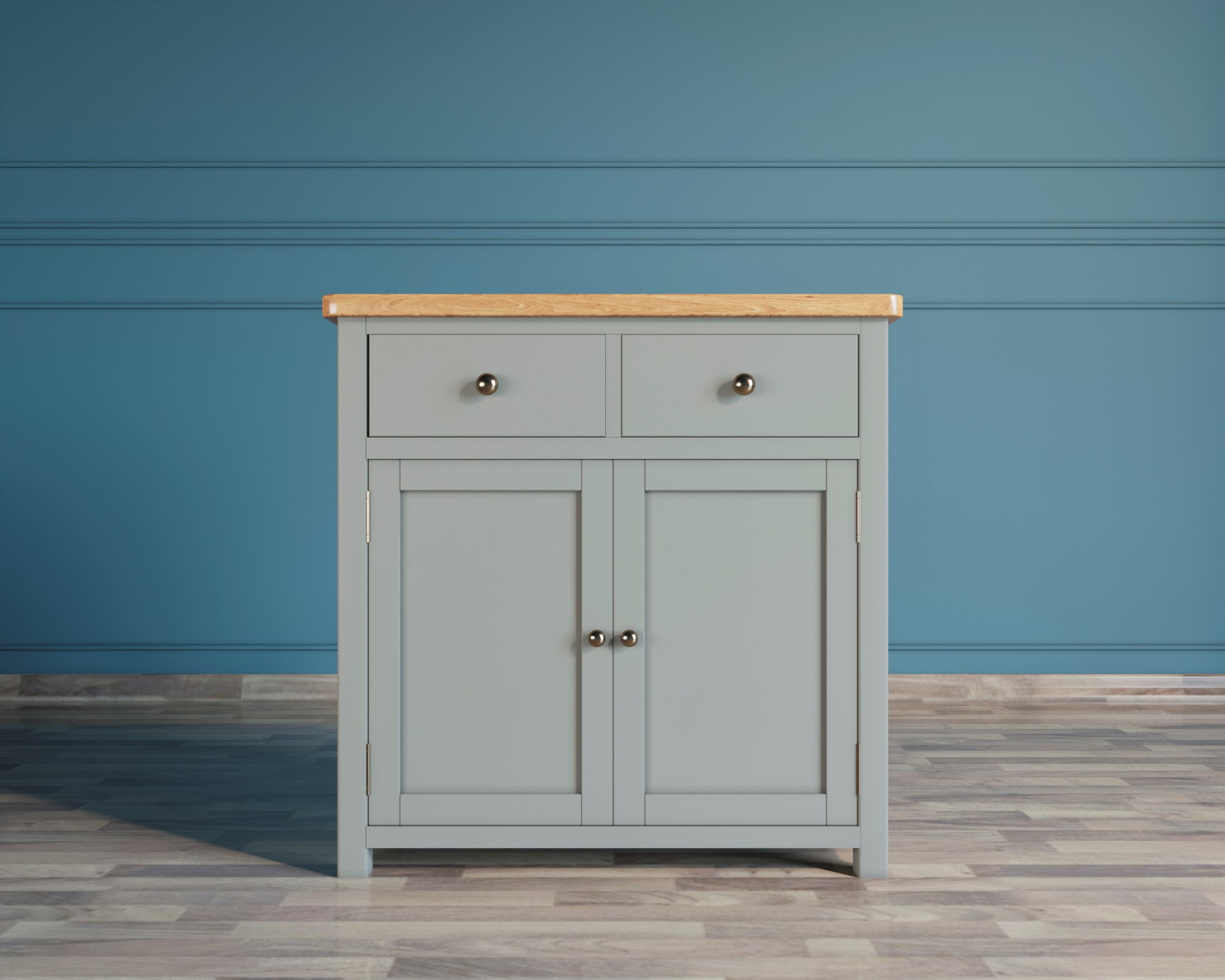 Комод "Jules Verne" две дверки два ящика серый арт JV20ETGG в интернет-магазине