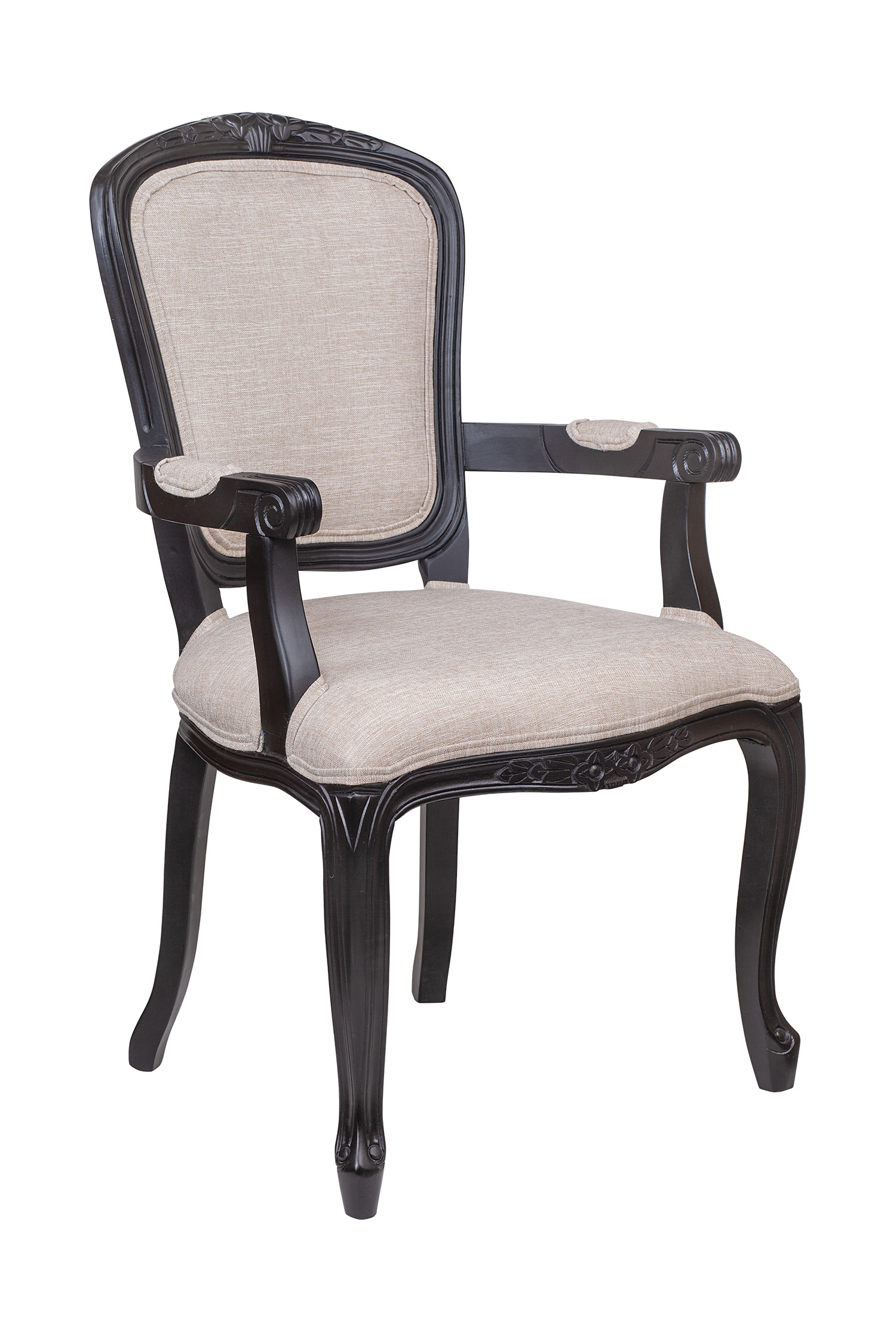 купить Мягкий стул с подлокотниками Gran Arm Beige V2