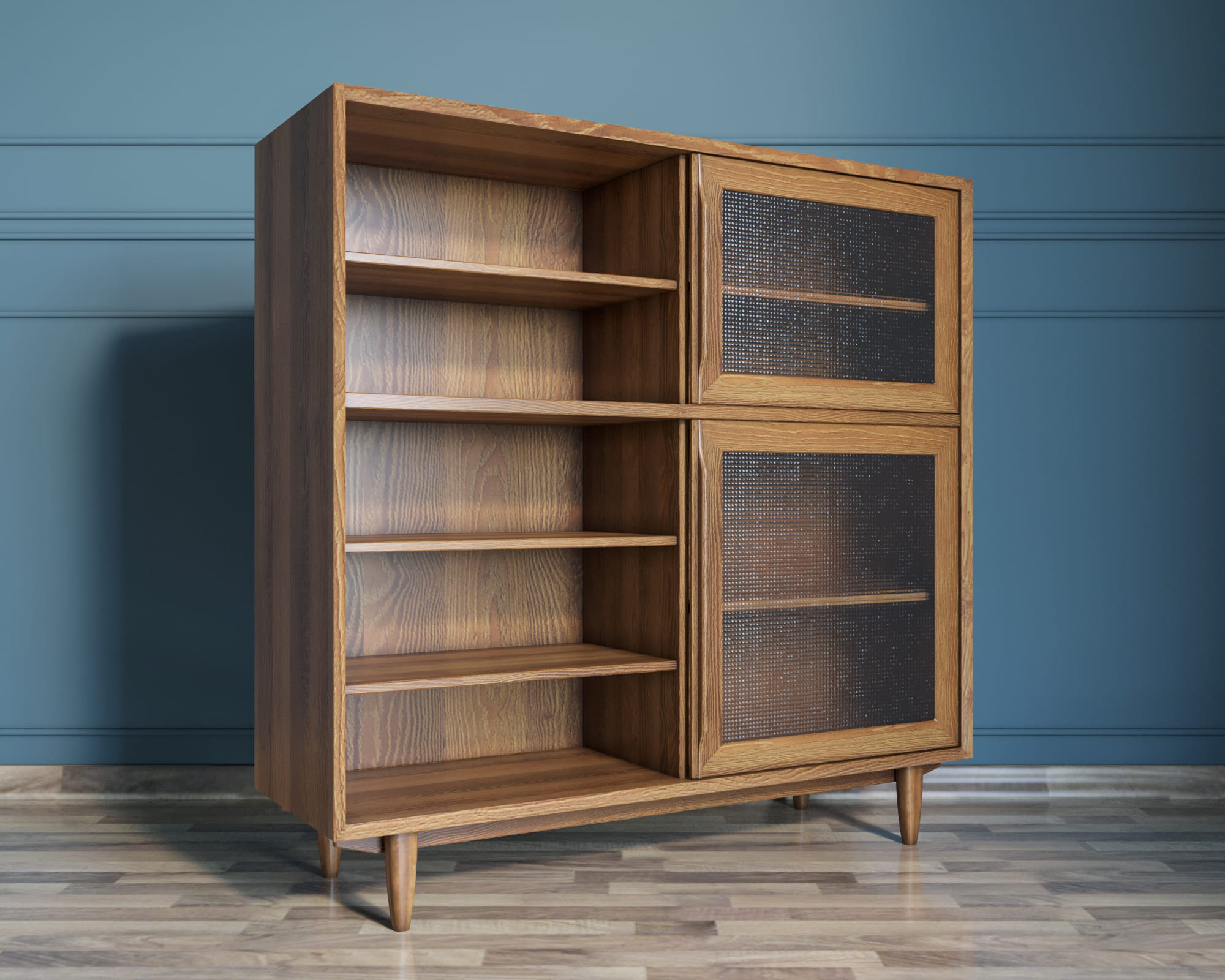 Буфет "Bruni" с витражными стеклами арт BR32 в интернет-магазине в Москве Буфет "Bruni" с витражными стеклами арт BR32 в интернет-магазине