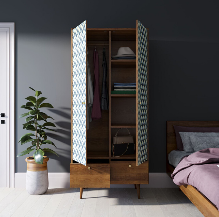 купить Шкаф двухстворчатый "Berber" принт 13 арт BB16/Print_13