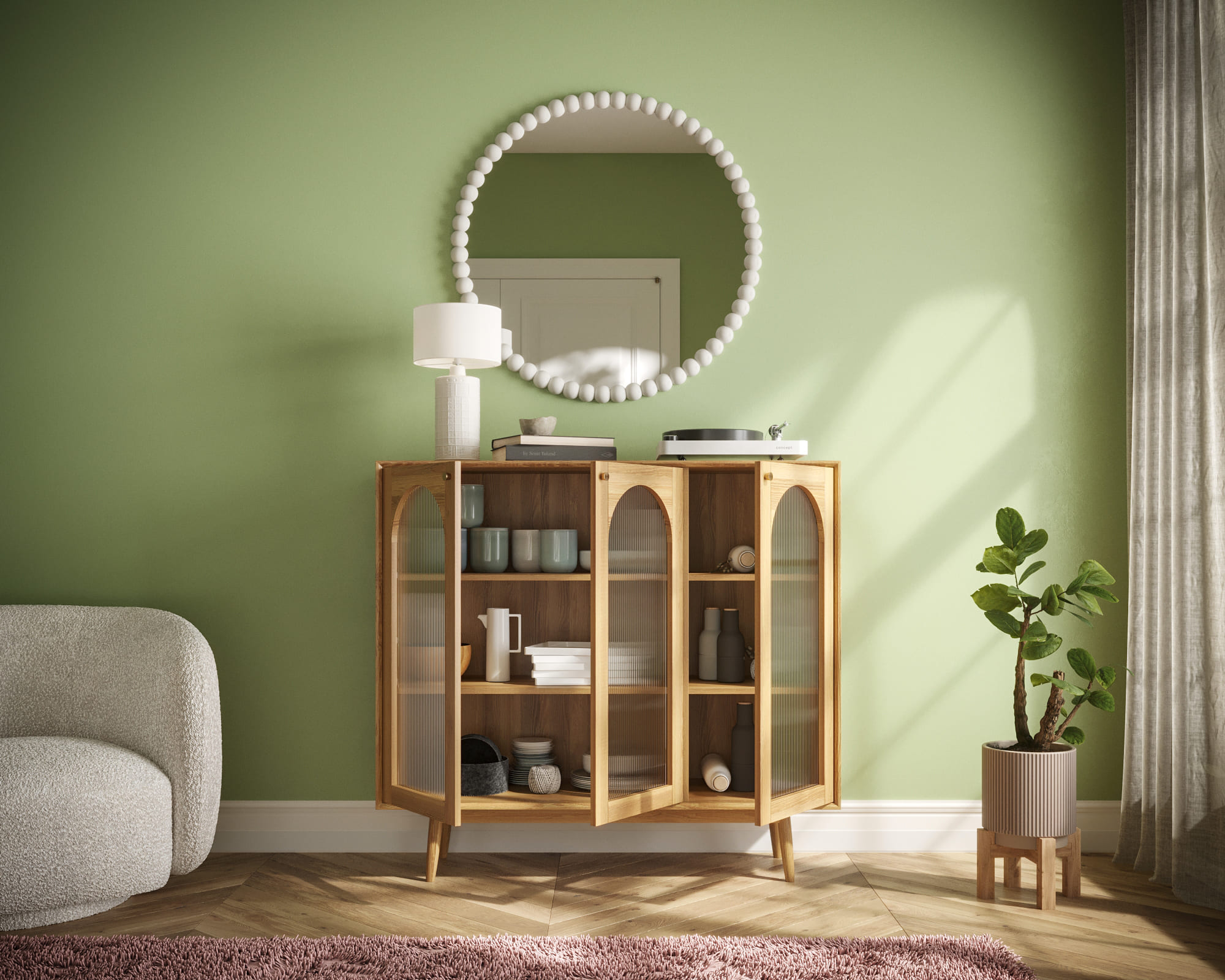 купить Комод "Pollo" с дверками арт. POL08