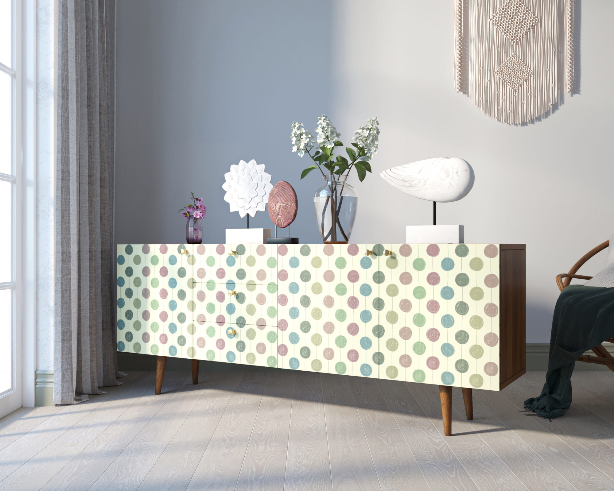 фото Комод "Berber" удлиненный принт 24 арт BB11/Print_24 в Москве фото Комод "Berber" удлиненный принт 24 арт BB11/Print_24