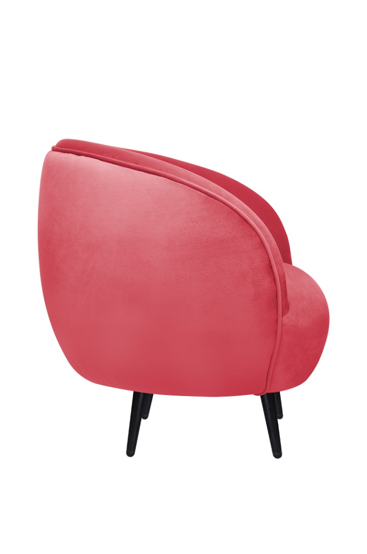 заказать Мягкое кресло Small Benee Karmin на черных ножках