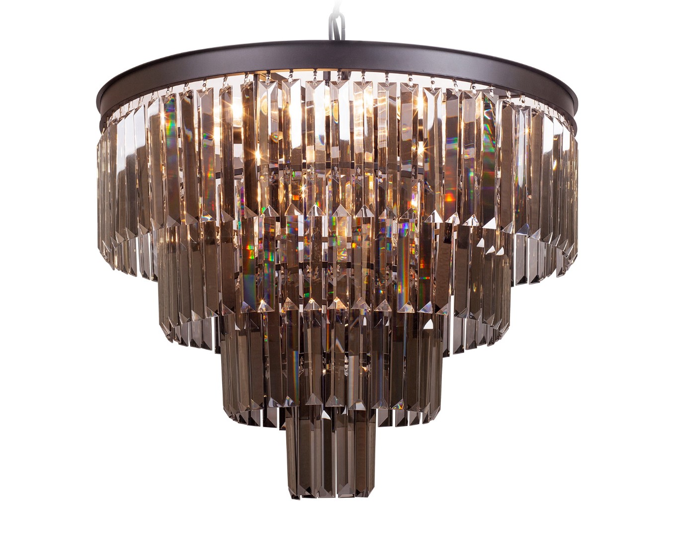 купить Люстра Odeon 4 Rings Smoke в Москве купить Люстра Odeon 4 Rings Smoke