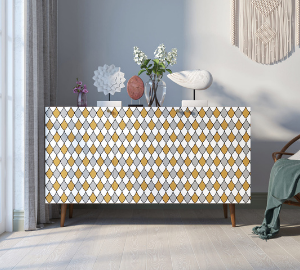 Комод "Berber" три дверки 22 принт арт BB01/Print_22 в Москве Комод "Berber" три дверки 22 принт арт BB01/Print_22