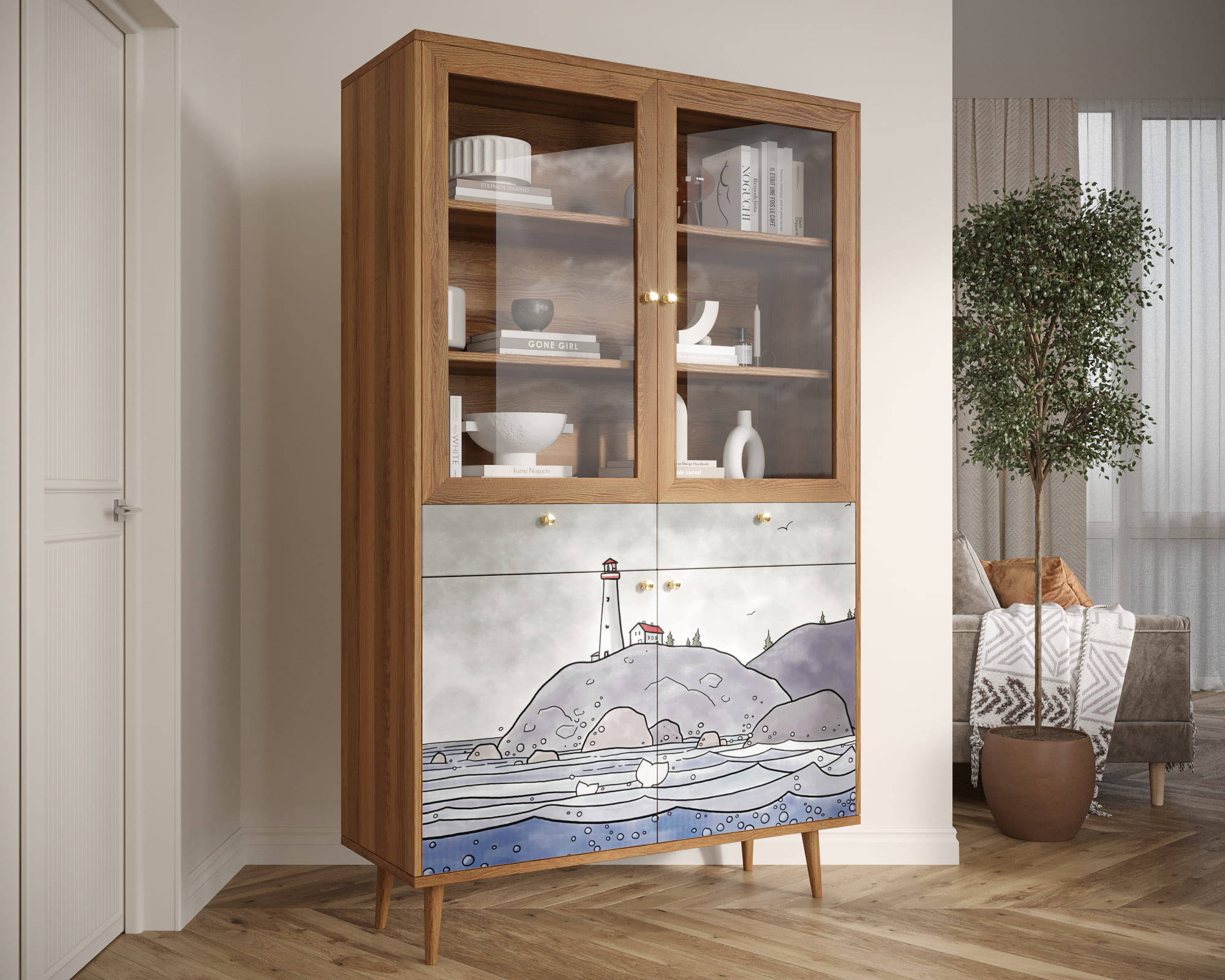 заказать Буфет "Berber" принт 51 арт BB07/Print_51 в Москве заказать Буфет "Berber" принт 51 арт BB07/Print_51