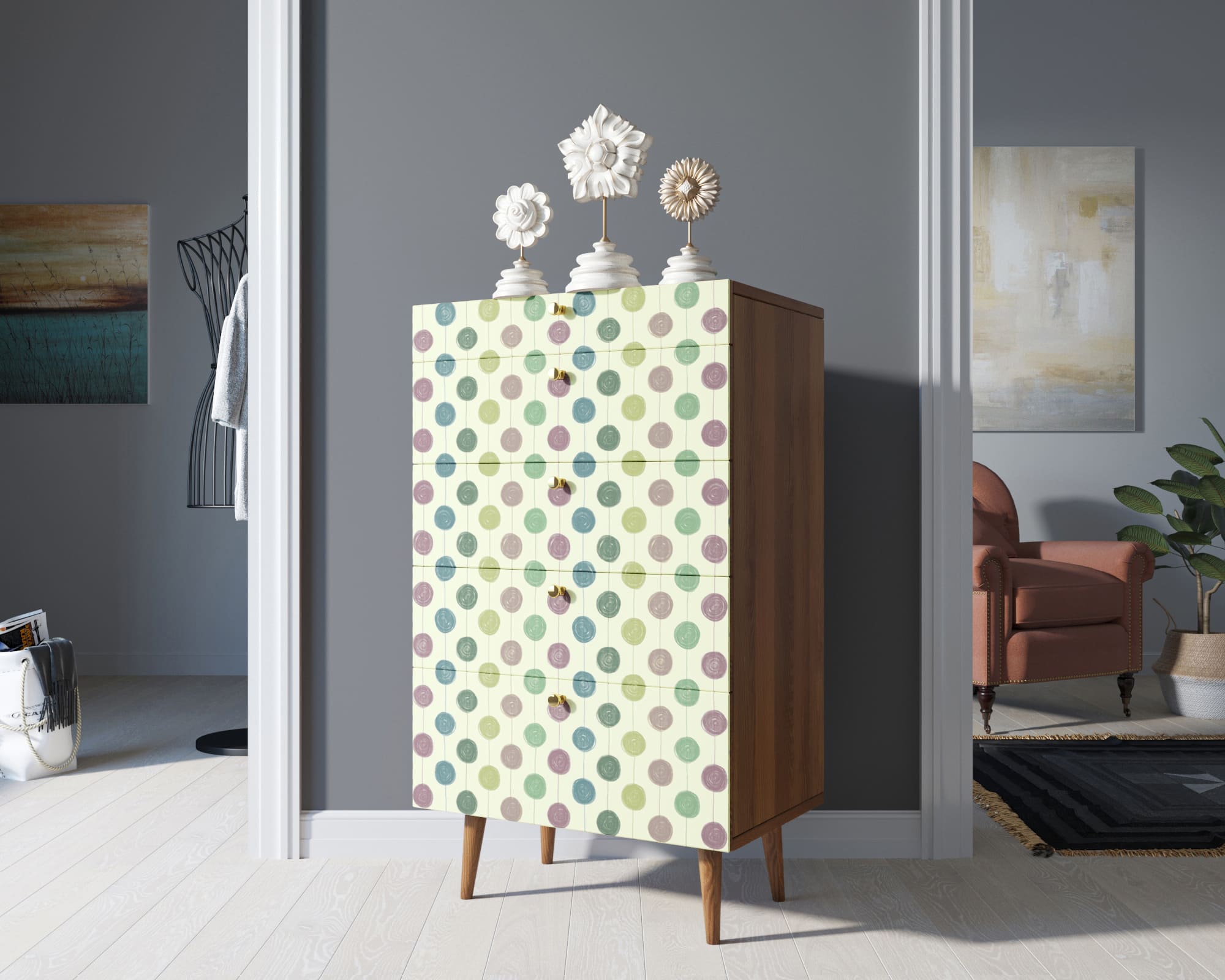 фото Комод высокий "Berber" принт 24 арт BB10/Print_24 в Москве фото Комод высокий "Berber" принт 24 арт BB10/Print_24