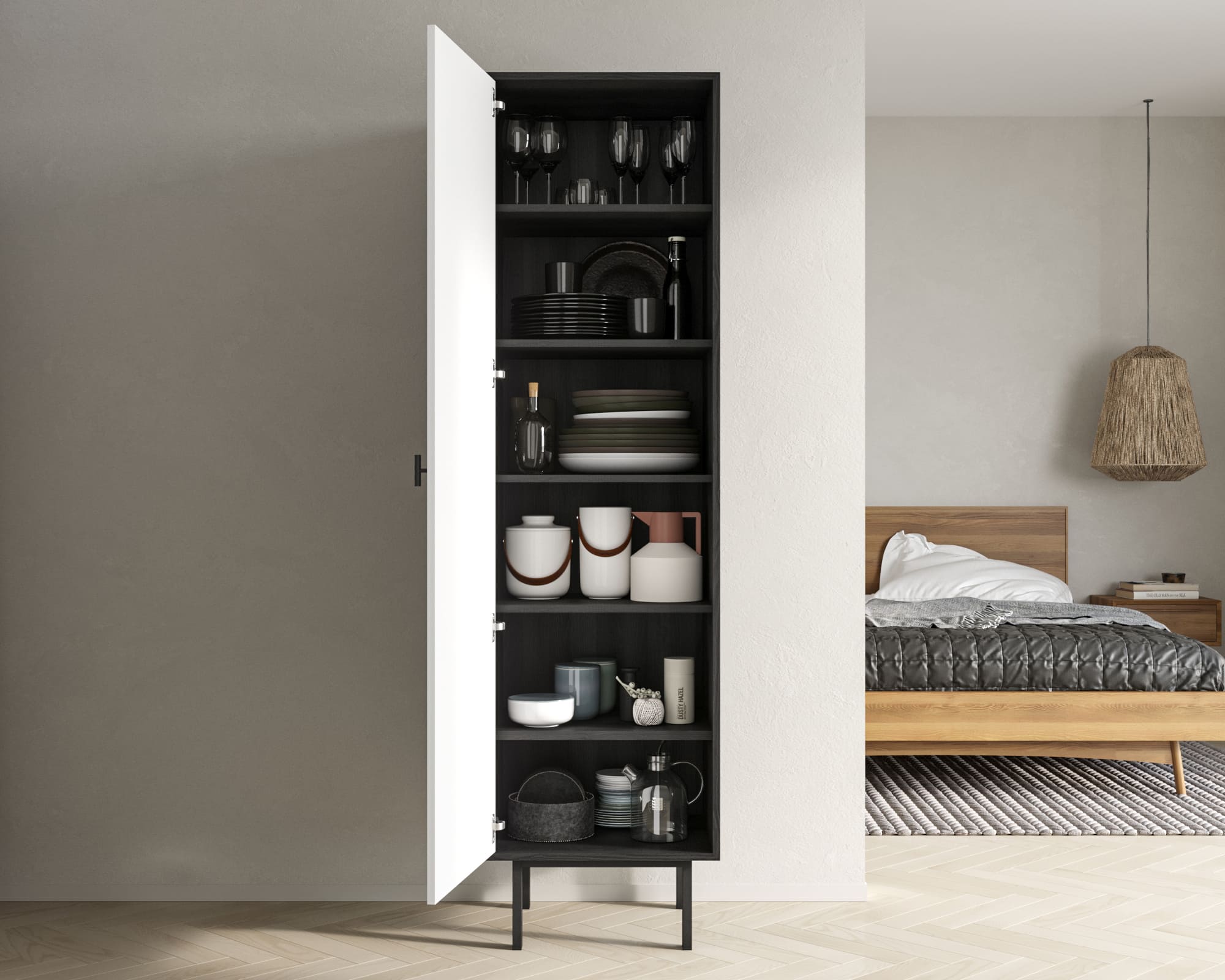 купить Шкаф c одной дверкой "Emerson" by Kandinsky арт EM101/Print_01