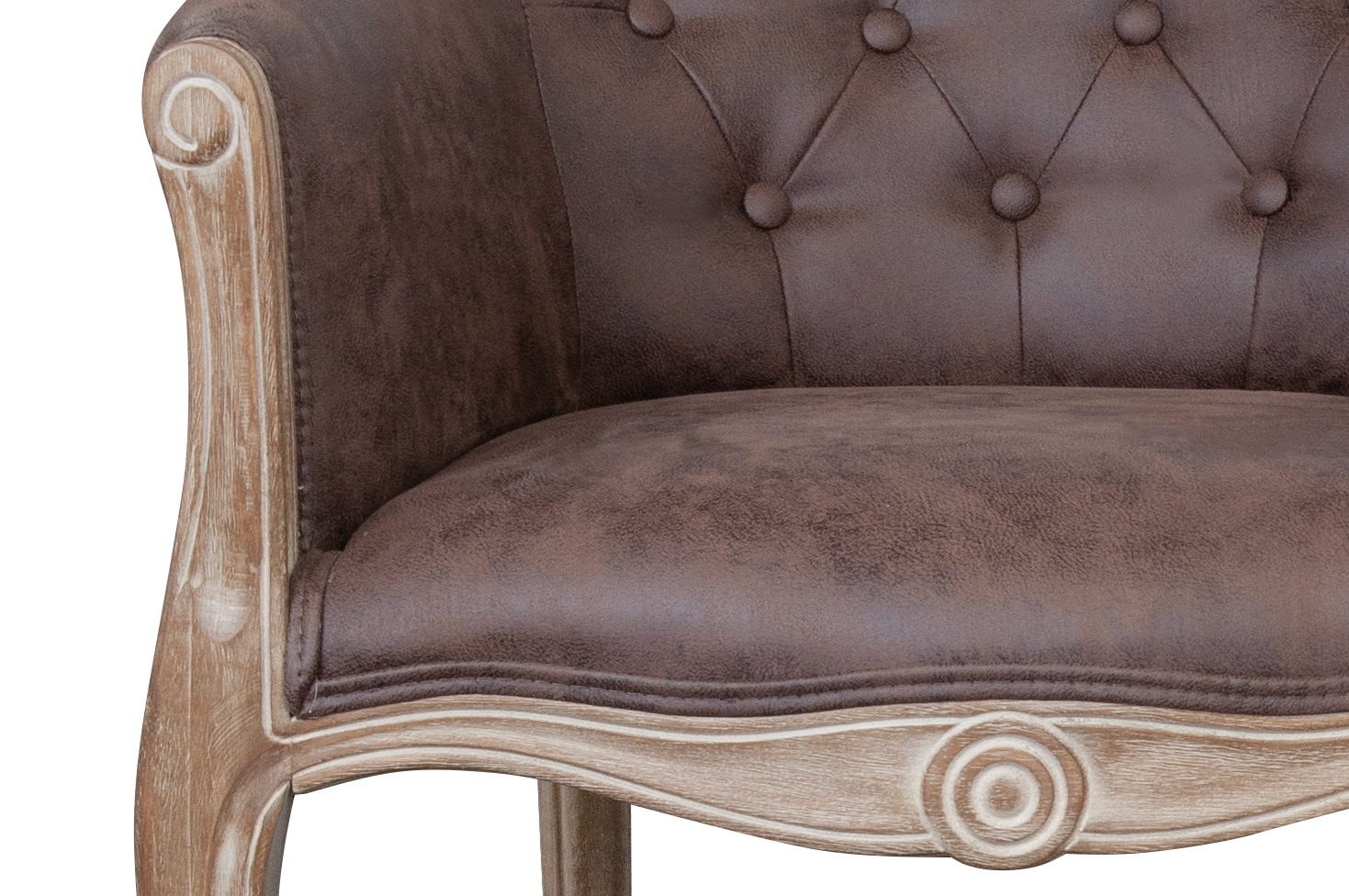 фото Низкое кресло ретро Kandy Antique