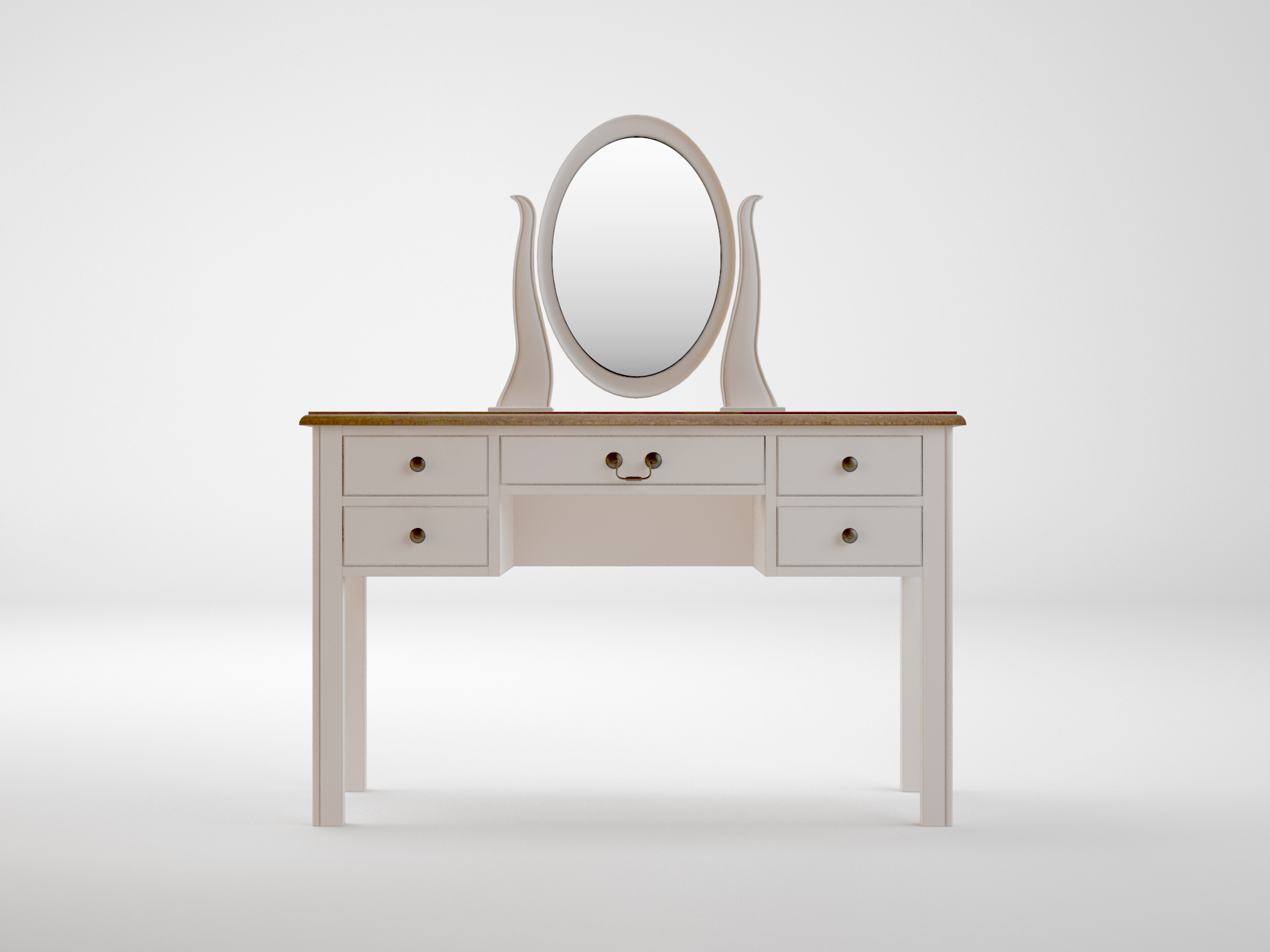 заказать Бежевый туалетный стол "Olivia" арт GA2006C