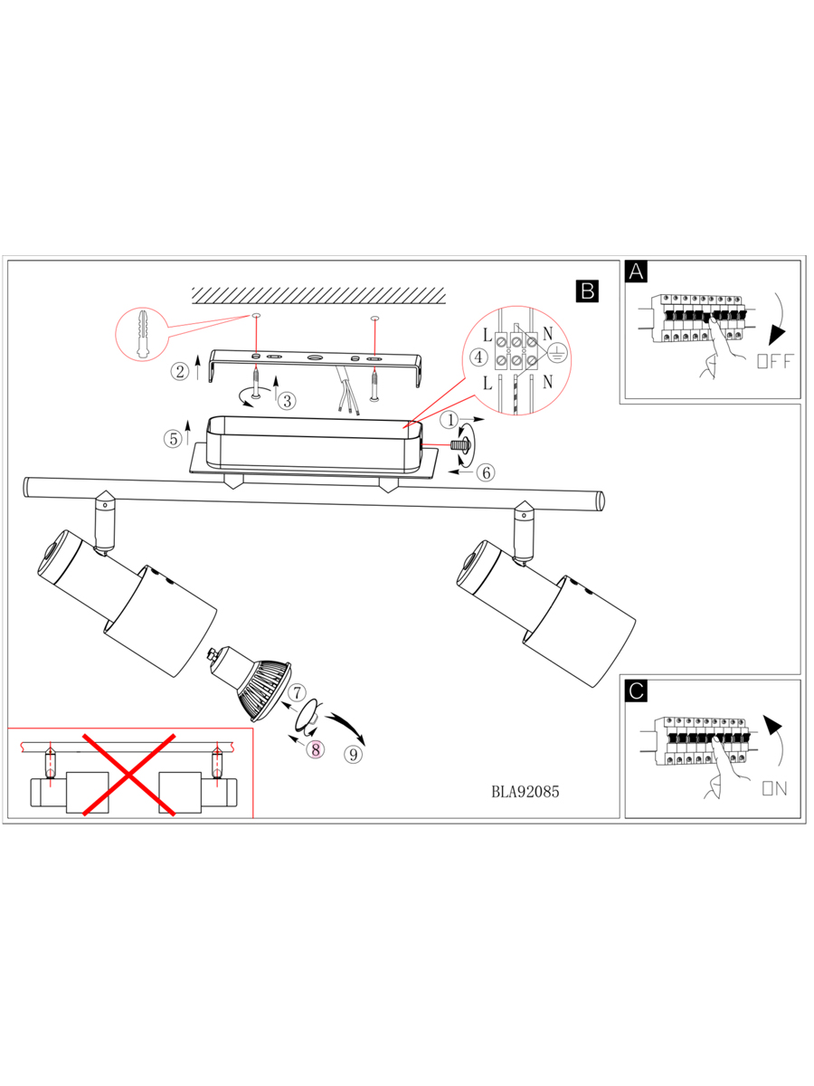 купить Светодиодный спот DAVIDA 92085 в Москве купить Светодиодный спот DAVIDA 92085