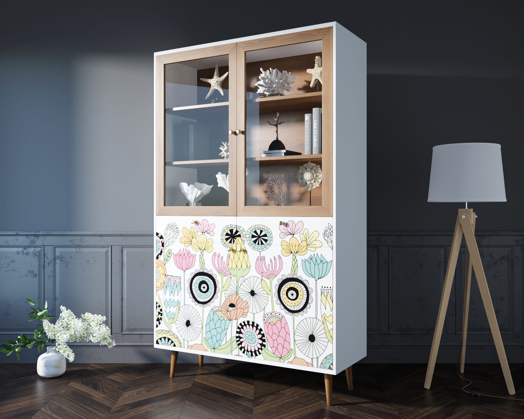 заказать Буфет "Berber" принт 3 арт BB07/Print_03 в Москве заказать Буфет "Berber" принт 3 арт BB07/Print_03