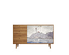 Комод "Berber" с двумя дверками и ящиками  арт BB05/Print_51 №0