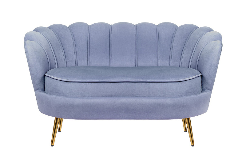 Диван ракушка Pearl Double Blue в Москве Диван ракушка Pearl Double Blue