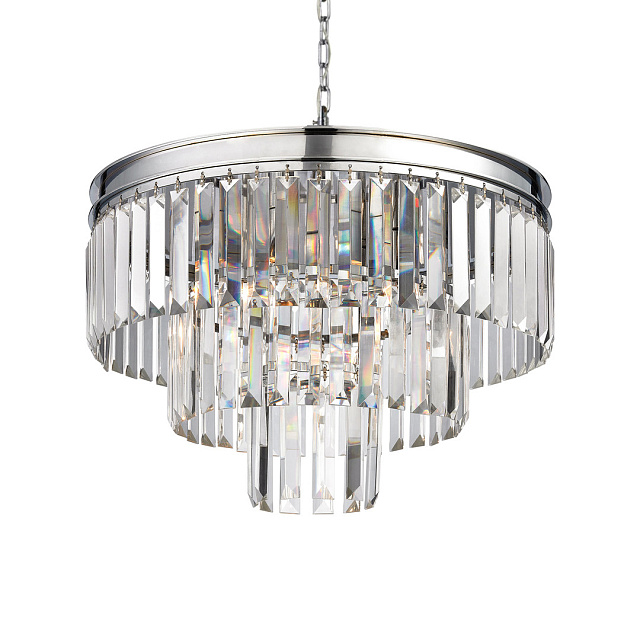 Люстра Odeon 3 Rings Chrome в Москве Люстра Odeon 3 Rings Chrome