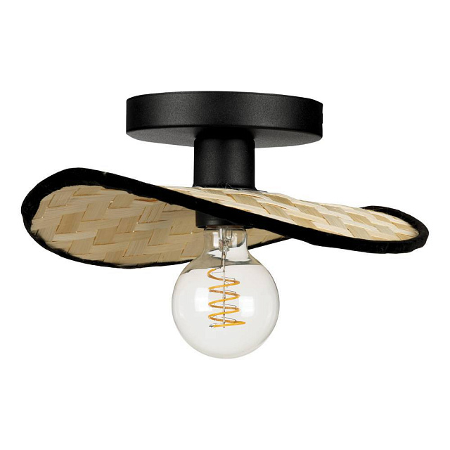 44045 Бра MARYWELL, 1x40W(E27), сталь, черн/дерево(бамбук), коричн в Москве 44045 Бра MARYWELL, 1x40W(E27), сталь, черн/дерево(бамбук), коричн