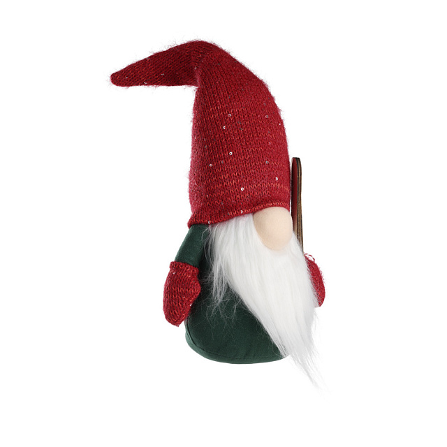 427719 Декоративный гном IKARA, 130х130х450, красный, зеленый в Москве 427719 Декоративный гном IKARA, 130х130х450, красный, зеленый