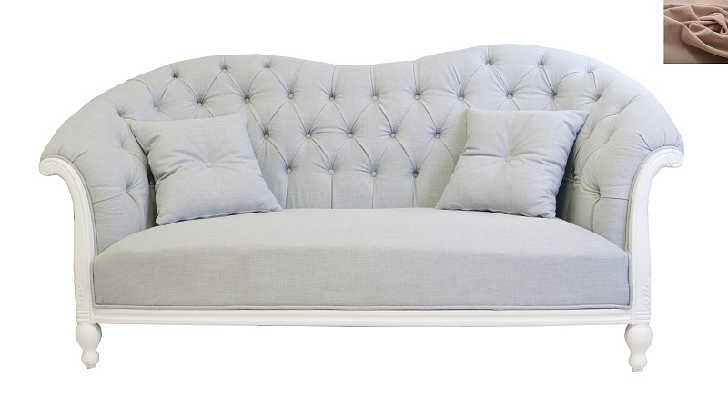 Французский диван Velina коричневый в Москве Французский диван Velina коричневый