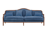 Диван с высокой спинкой Madesta Blue №0