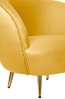 Мягкое кресло Small Benee Yellow №4