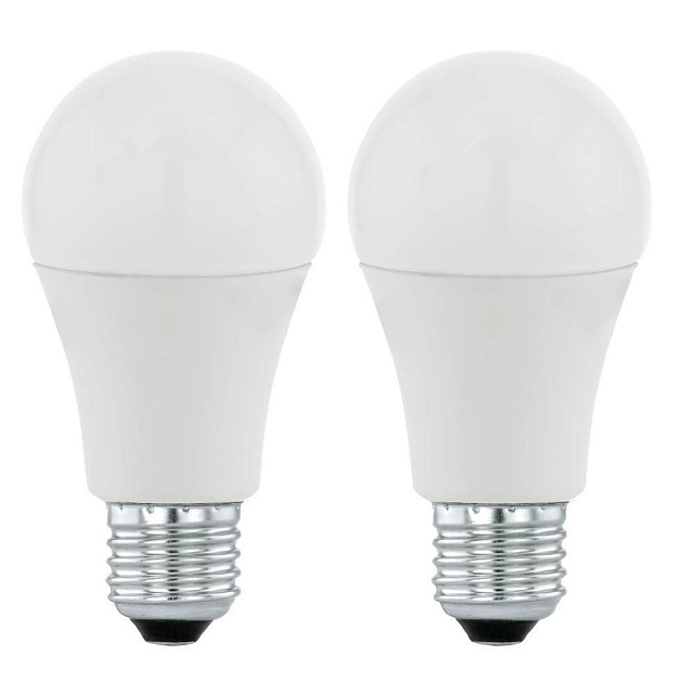 Светодиодная лампа A60, 2х5,5W (Е27), 3000K, 470lm, 2 шт. в комплекте в Москве Светодиодная лампа A60, 2х5,5W (Е27), 3000K, 470lm, 2 шт. в комплекте