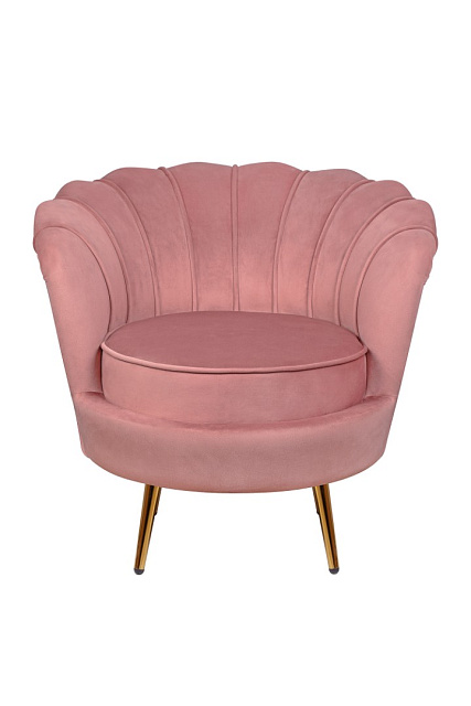 Низкое кресло ракушка Pearl Pink V3 в Москве Низкое кресло ракушка Pearl Pink V3