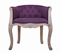 Низкое кресло ретро Kandy Purple V2 №0