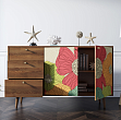 Комод "Berber" с двумя дверками и ящиками 5 принт арт BB05/Print_05 №1