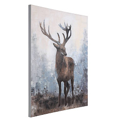 423161 Картина IRODO, L800, B37, H1000, холст, дерево, бежевый, разноцветный