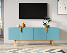 Комод под TV с четыремя дверками "Line" LN06/GR1/blue №3
