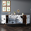Комод "Berber" удлиненный принт 9 арт BB11/Print_09 №0