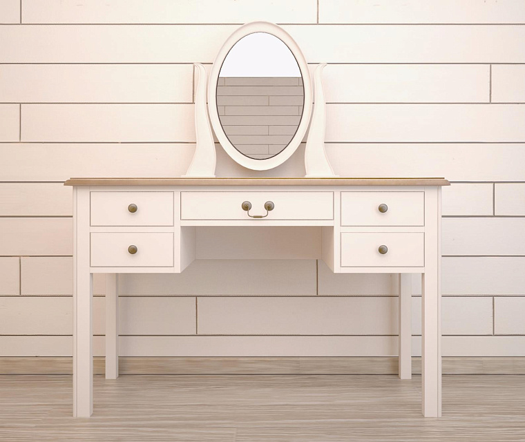 Бежевый туалетный стол "Olivia" арт GA2006C