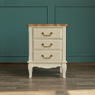 Прикроватная тумба "Леонтина (Leontina)" на три ящика арт ST9302/3