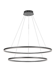 Люстра Orblaze 2 rings 1000 black в Москве