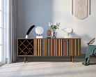Комод "Berber" удлиненный с бутылочницей 20 принт арт BB15/Print_20 №5