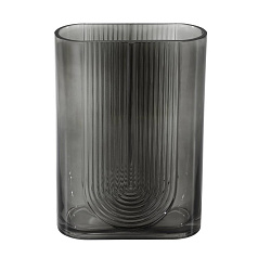 421365 Ваза декоративная SEPATONG, L180, B80, H250, стекло, серый