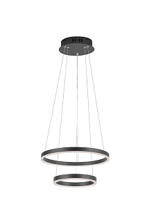Люстра Orblaze 2 rings 400 black