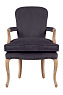 Мягкое полукресло с подлокотниками Anver Oak Black