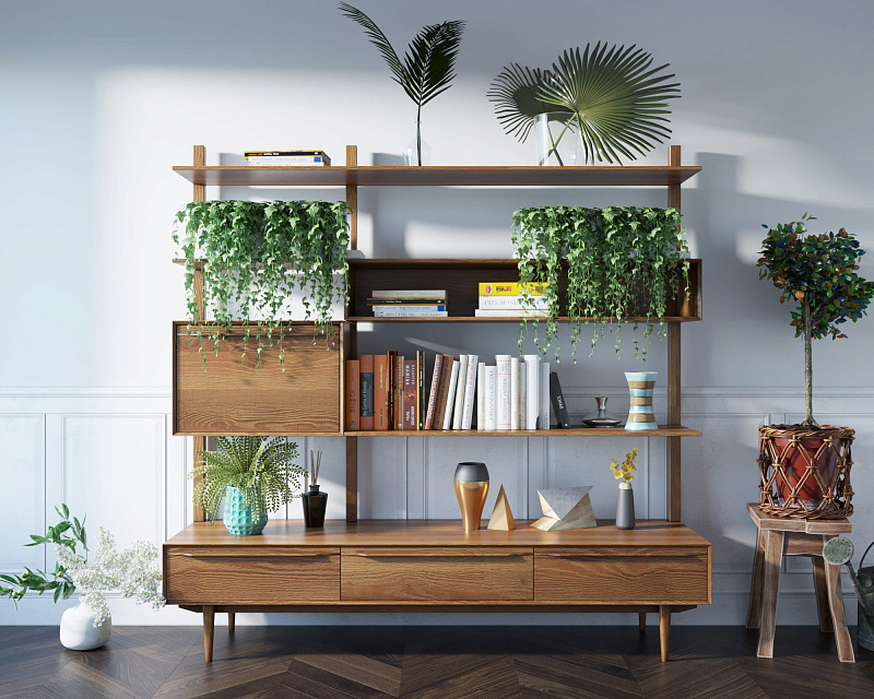 Стеллаж "Bruni" с ящиками арт BR-20 в Москве Стеллаж "Bruni" с ящиками арт BR-20