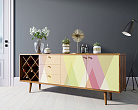 Комод "Berber" удлиненный с бутылочницей 16 принт арт BB15/Print_16 №4