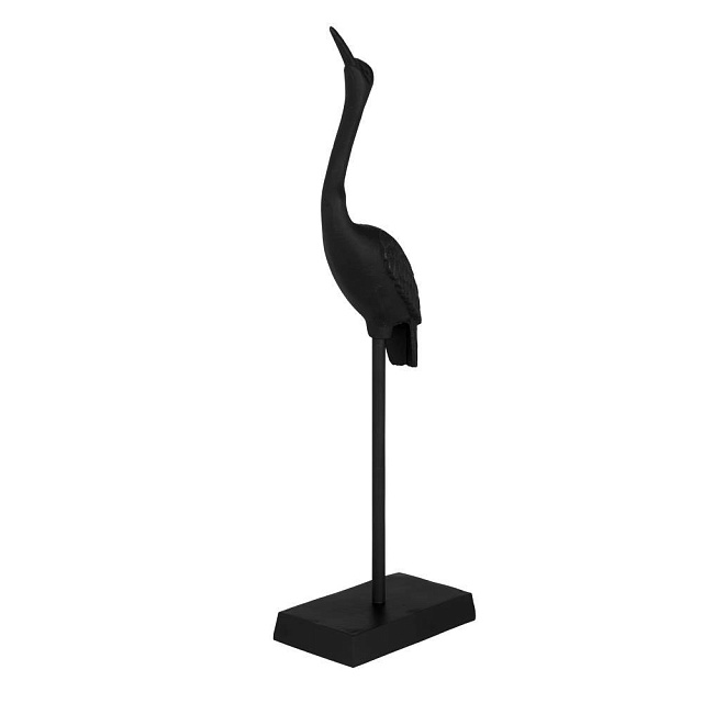 427822 Фигурка Птица TANTANGAN L180, B100, H620 алюминий, дерево, черный в Москве 427822 Фигурка Птица TANTANGAN L180, B100, H620 алюминий, дерево, черный
