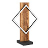 901937 Светодиодная настольная лампа BOYAL, 1X13W(LED), 3000K, lm, сталь, дерево, черный, коричневый , белый
