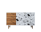 Комод "Berber" с двумя дверками и ящиками 9 принт арт BB05/Print_09 №2