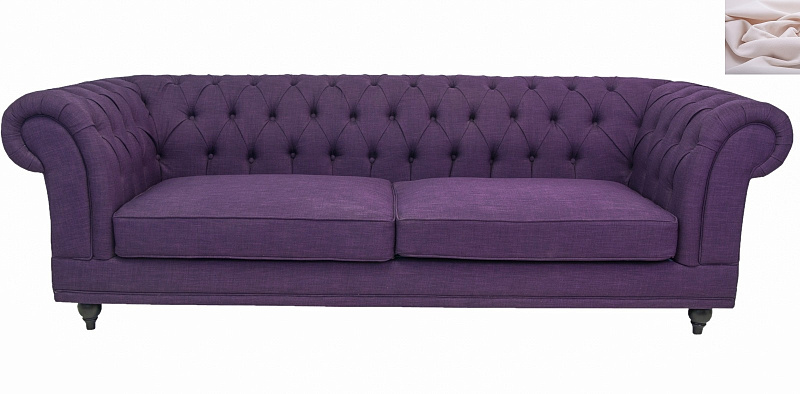 Диван мягкий арт-деко Neylan Purple розовый в Москве Диван мягкий арт-деко Neylan Purple розовый