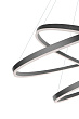 Люстра Orblaze 3 rings 600 black №1